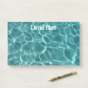 Aqua Groene Zwembad Foto Post-it® Notes