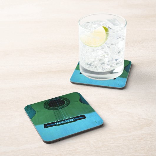 Aqua Guitar Onderzetter (Rechterzijde)