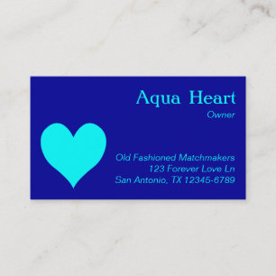 Aqua Hart Visitekaartje