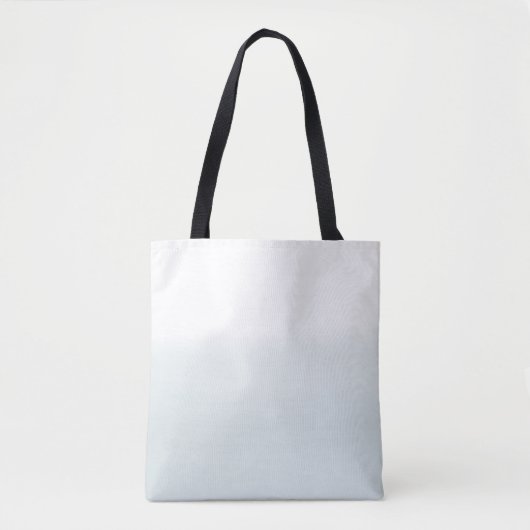 Aqua Haze Watercolor Tote Bag (Voorkant)