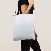 Aqua Haze Waterverf Tote Bag (Dichtbij)