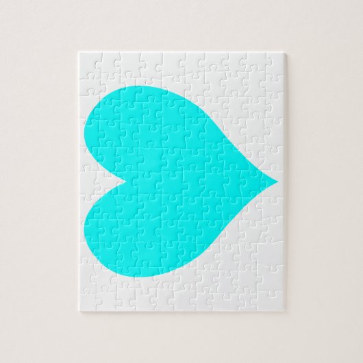 Aqua Heart Legpuzzel (Verticaal)