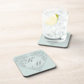 Aqua HeartyChic Drankjes Onderzetter (Rechterzijde)