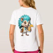Aqua Hedgehog T-shirt (Achterkant)
