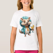 Aqua Hedgehog T-shirt (Voorkant)
