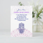 Aqua HEMSA Party Kaart voor Beth (Staand voorkant)