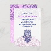 Aqua HEMSA Party Kaart voor Beth (Voorkant / Achterkant)