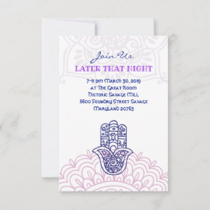 Aqua HEMSA Party Kaart voor Beth