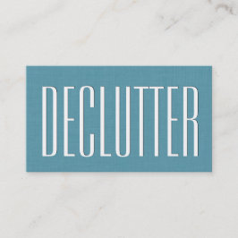 Aqua HOME ORGANIZER Theme Simple Style V63J Visitekaartje