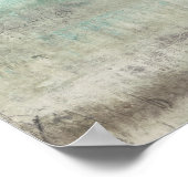 Aqua Horizon Poster (Hoek)