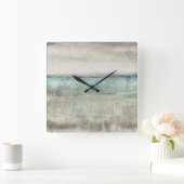 Aqua Horizon Vierkante Klok (Huis)