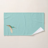 Aqua Hummingbird Bad Handdoek (Handdoek)