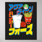 Aqua Hunger Force Japanse Comic Poster (Voorkant)