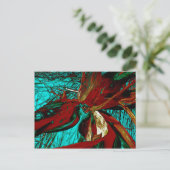 Aqua Husk Briefkaart (Staand voorkant)