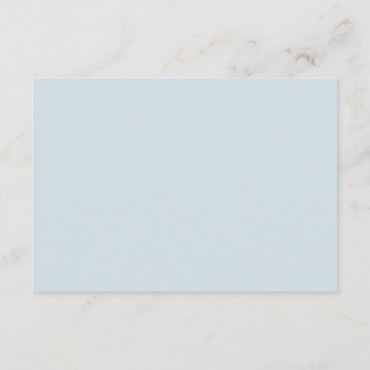 Aqua Invitation Insert, Caroline Wedding Informatiekaartje (Achterkant)