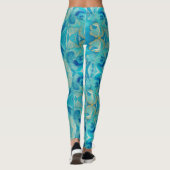 Aqua Kasih Draait  Leggings (Achterkant)