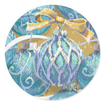Aqua Kerstballen