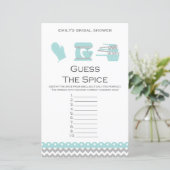 Aqua Kitchen Vrijgezellenfeest Game PRINTED (Staand voorkant)