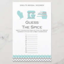 Aqua Kitchen Vrijgezellenfeest Game PRINTED