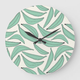 Aqua Large Clock Grote Klok