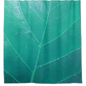 Aqua Leaf Douchegordijn (Voorkant)