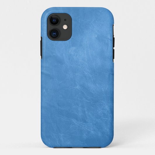 Aqua Leder Case-Mate iPhone Case (Achterkant)