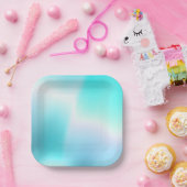 Aqua Lights Papieren Bord (Feest)