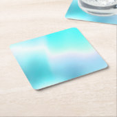 Aqua Lights Papieren Onderzetter (Schuin)