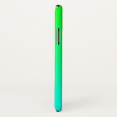 Aqua Limoen Gradient Case-Mate iPhone Case (Achterkant / rechts)