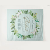 AQUA LOOFWERK WATERVERF  BRUIDSSCHERM WELKOM WANDKLEED (Voorkant (horizontaal))