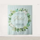 AQUA LOOFWERK WATERVERF  BRUIDSSCHERM WELKOM WANDKLEED (Voorkant)