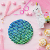 Aqua Marine Papieren Bordje (Feest)