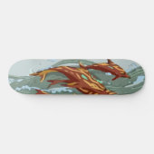 Aqua Marine Revenge Skateboard (Horizontaal)