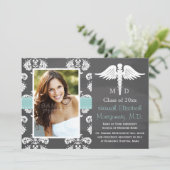 AQUA MEDISCH SCHOOLAFSTUDEREN CHALKBOARD KAART (Staand voorkant)