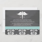 AQUA MEDISCH SCHOOLAFSTUDEREN CHALKBOARD KAART (Achterkant)