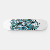 Aqua meisje skateboard deck (Horizontaal)