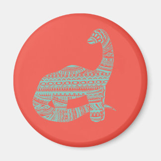 Aqua & Melon Dino Magneet