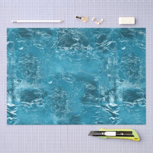 Aqua Mermaid Tissuepapier (Craft)