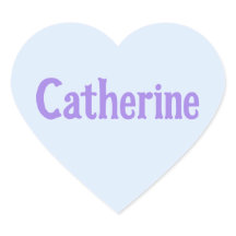 Aqua Mint Catherine Heart Stickers -> Aqua Mint Ca