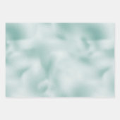 Aqua Mint Glitzy Glitter Inpakpapier Vel (Voorkant 2)