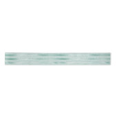 Aqua Mint Glitzy Glitter Stripes Satijnen Lint (Voorkant)