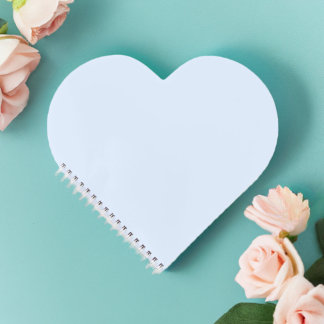 Aqua Mint Heart Notitieboek
