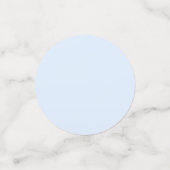 Aqua Mint Jubileum tafel Confetti (Kleine voorkant)