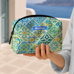 Aqua Mint Mexicaanse Siciliaanse Mediterrane Tegel Toilettasje