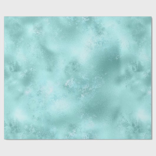  Aqua Mint Wrapping Paper Cadeaupapier (Vlak)