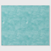 Aqua Mint Zeemeermin Boho Circles Cadeaupapier (Vlak)