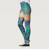 Aqua Mirage Zeegezicht Leggings (Links)