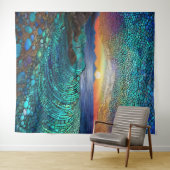 Aqua Mirage Zeegezicht Wandkleed (In Situ (horizontaal))