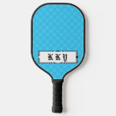 Aqua Mist door Kenneth Yoncich Pickleball Paddle (Achterkant)