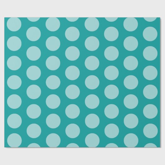 Aqua Moroccan Moods Stippen Cadeaupapier (Vlak)